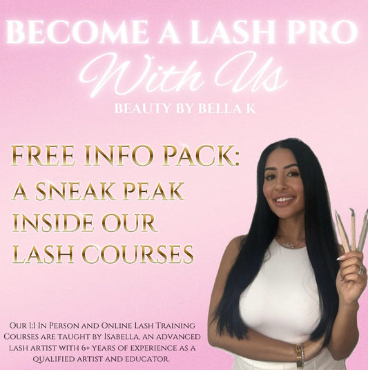 Free Info Pack: A Sneak Peak inside our Lash Courses