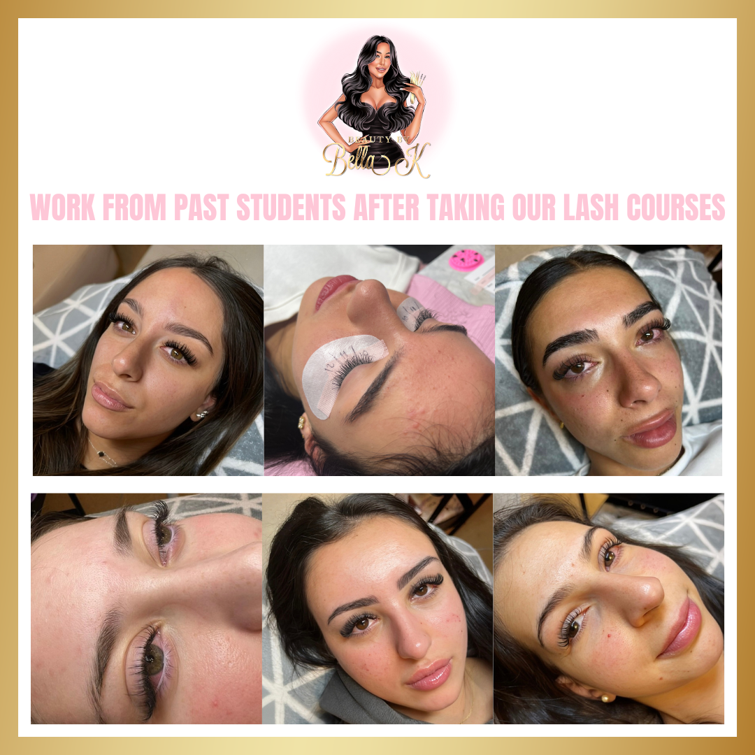 Beauty By Bella K's Online Classic & Volume Lash Course